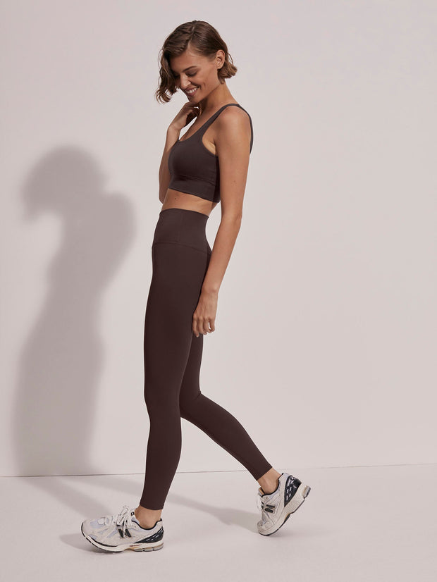 Freesoft High Rise Legging - Coffee Bean