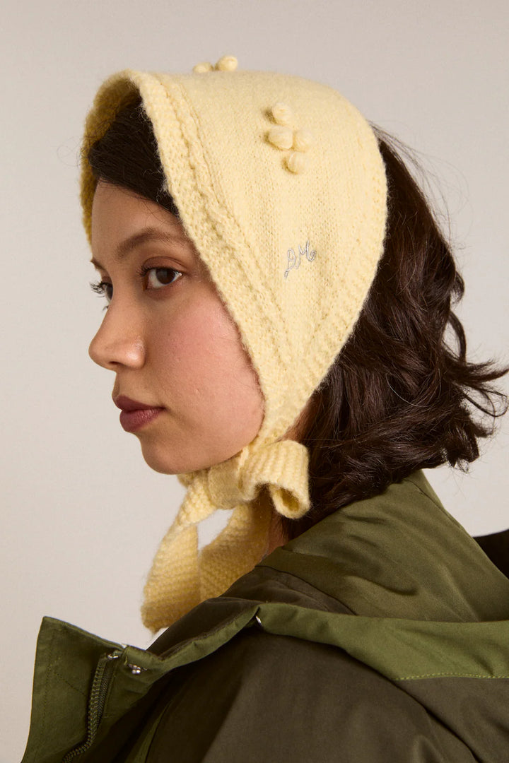 Mini Bonnet - Butter Yellow