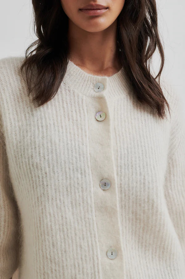 Andrea Knit Rib Cardigan