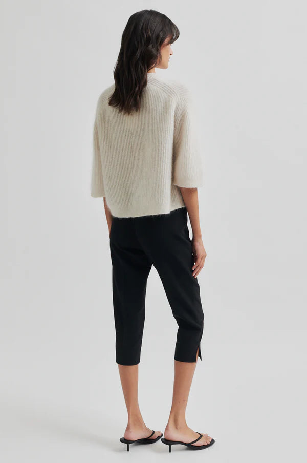 Andrea Knit Rib Cardigan