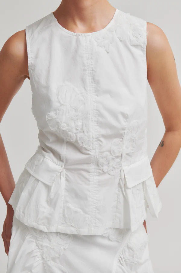Ashley Top - White