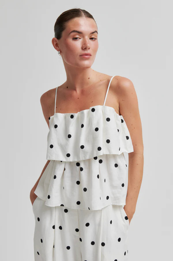 Salliy Top - White Alyssum