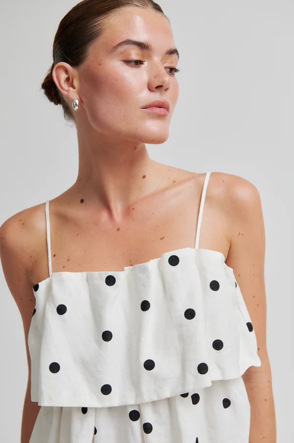 Salliy Top - White Alyssum