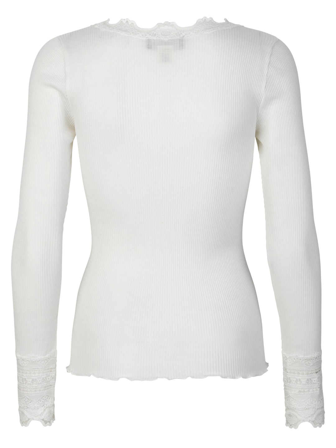 5316 Benita Silk LS O-Neck - Ivory