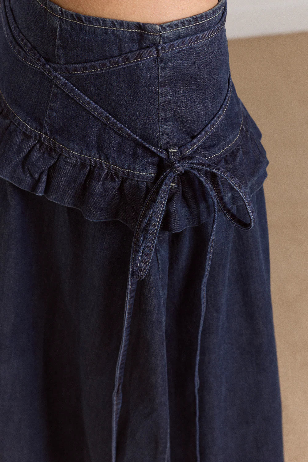 Bellamie Skirt - Dark Indigo