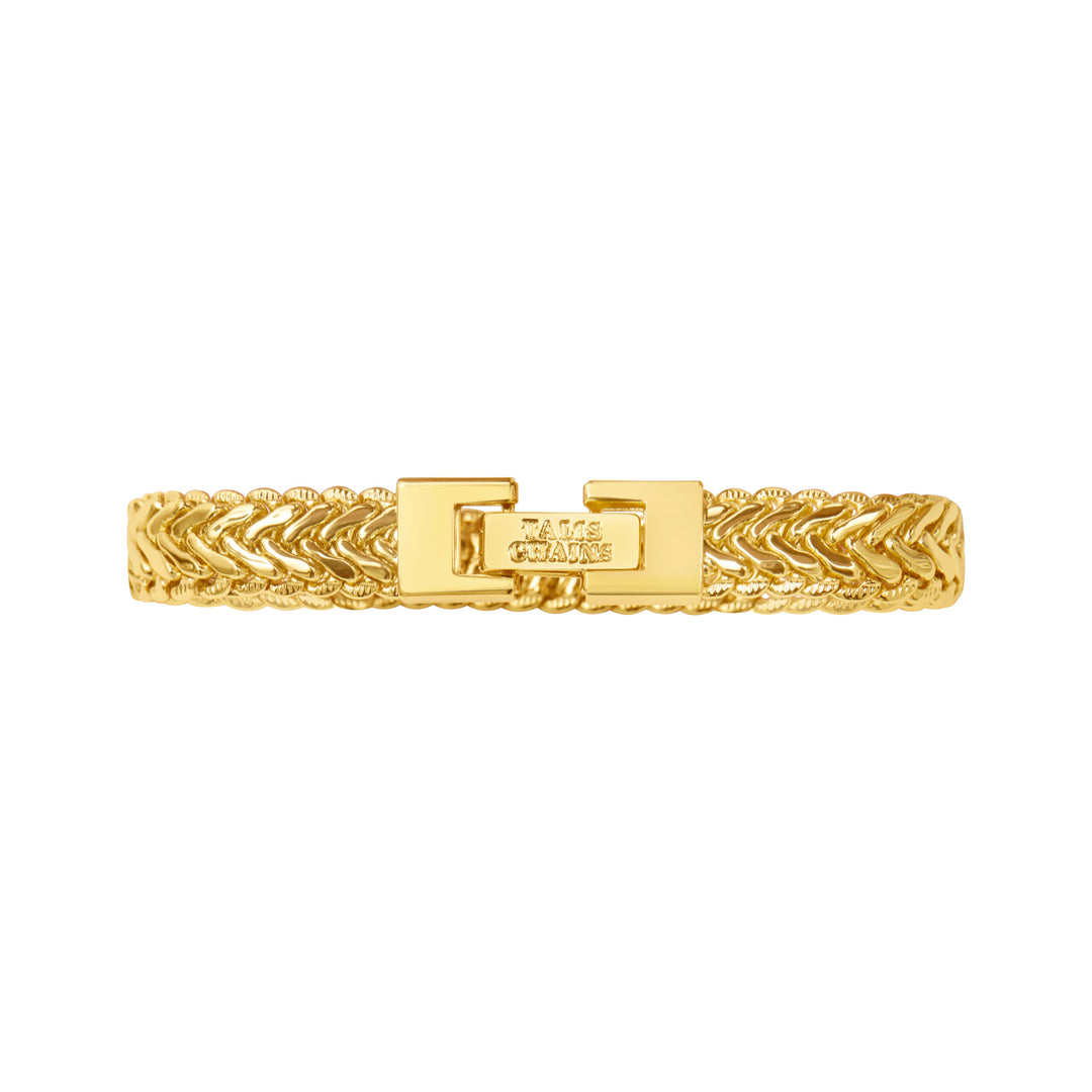 Braided Mesh Bracelet - Gold
