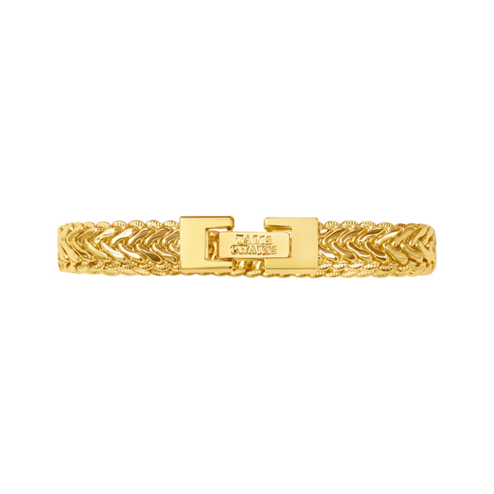 Braided Mesh Bracelet - Gold