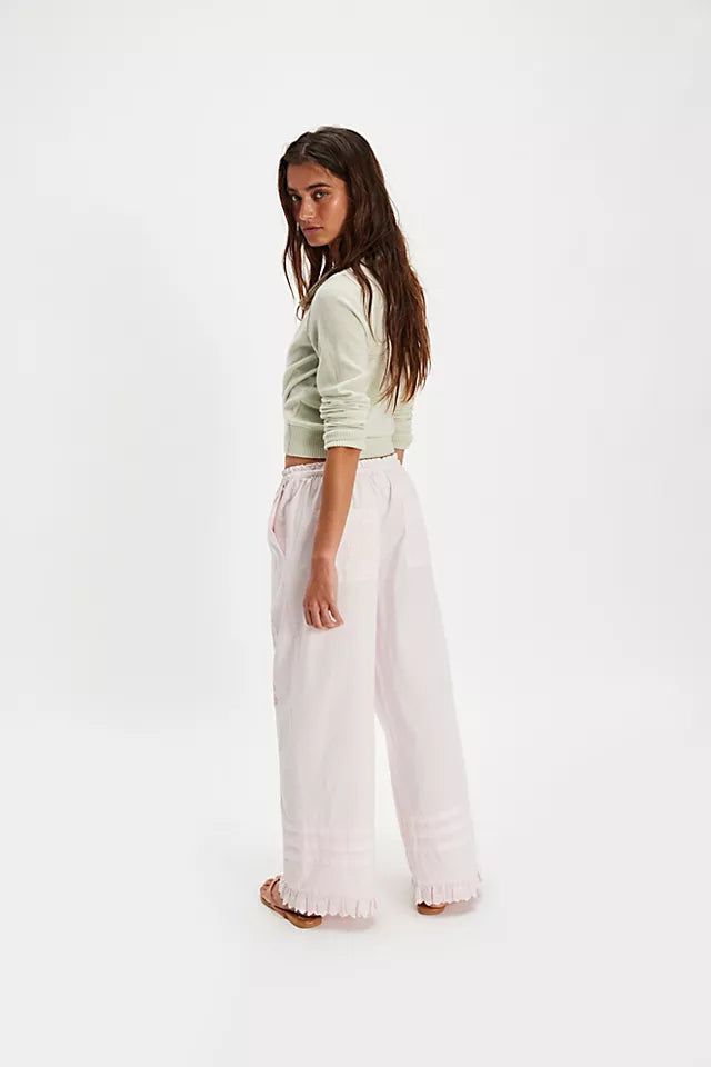 Lucinda Trousers - Baby Pink