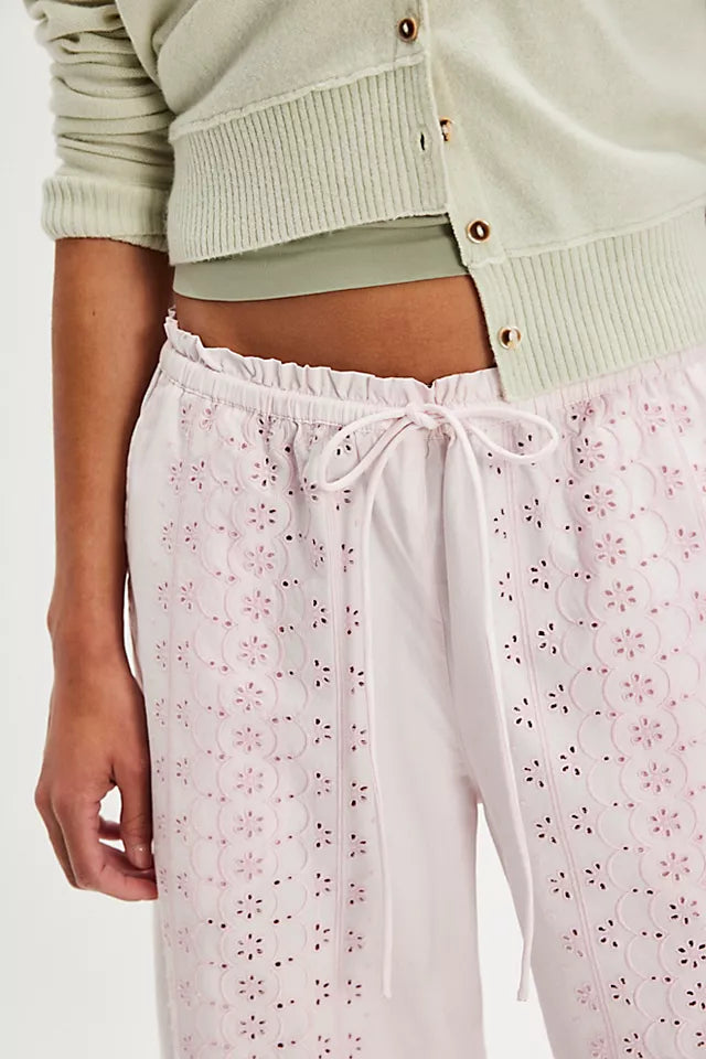 Lucinda Trousers - Baby Pink