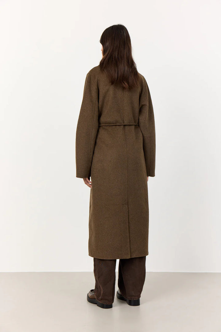 Owa 33 Coat - Dark Brown