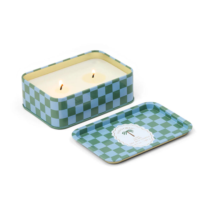 Paddywax Tin Candle - Lush Palm