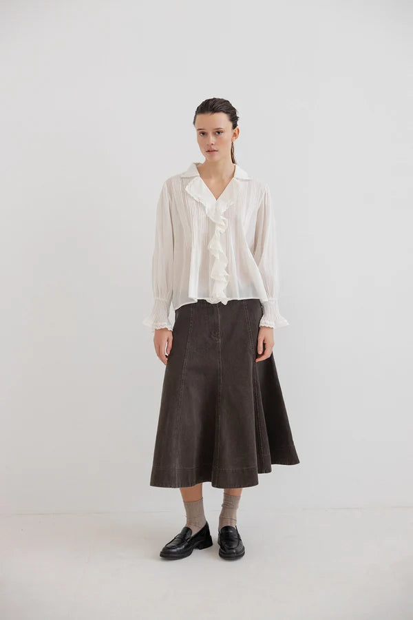 Galia Blouse - White