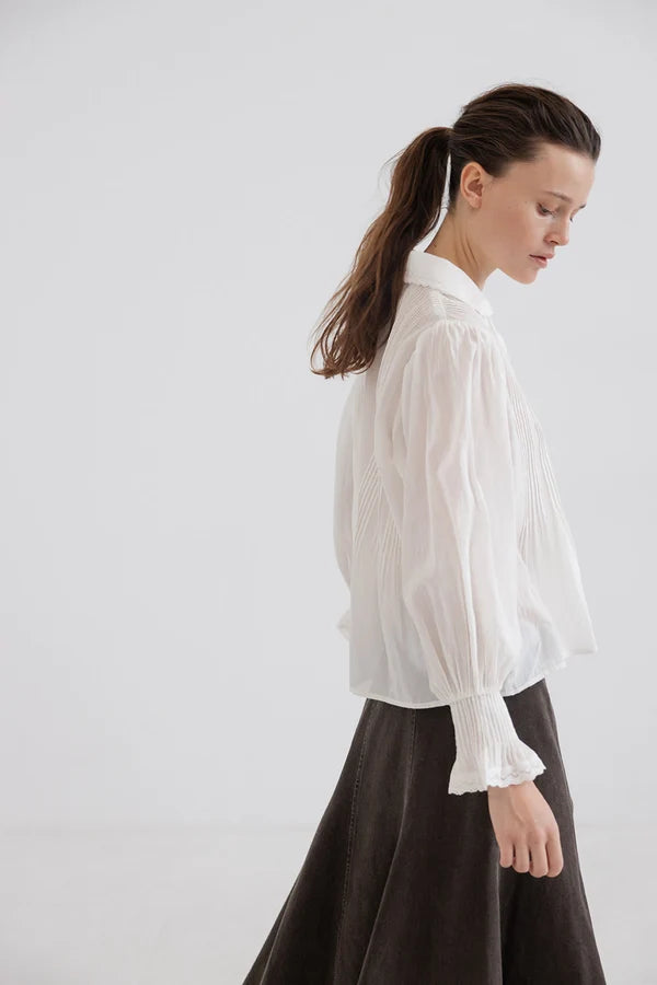 Galia Blouse - White