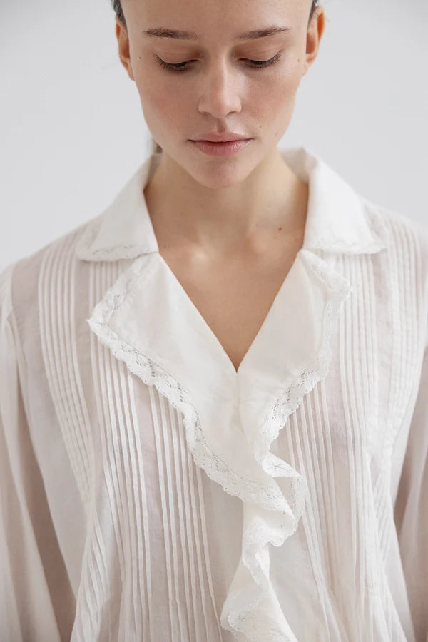Galia Blouse - White