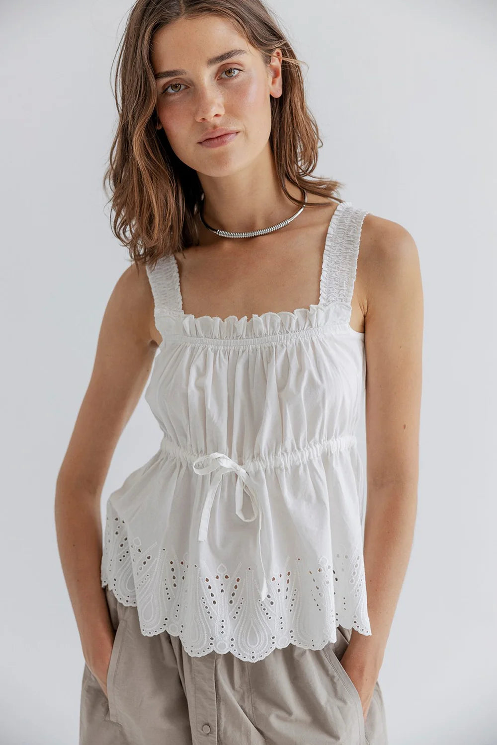 Holly Blouse in White