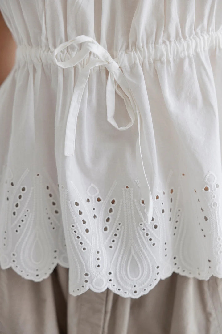 Holly Blouse in White