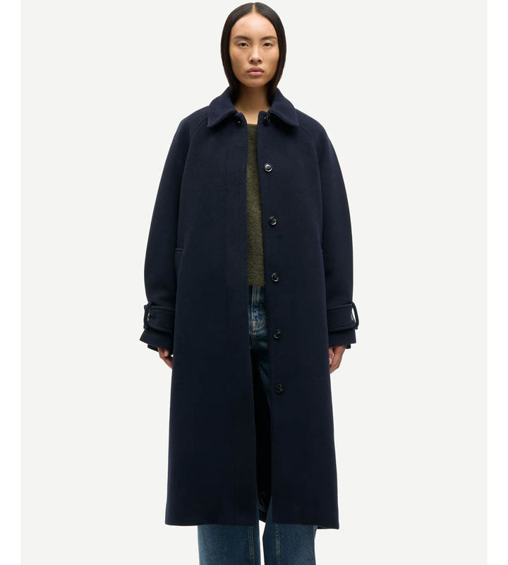 Alma Coat Salute Navy