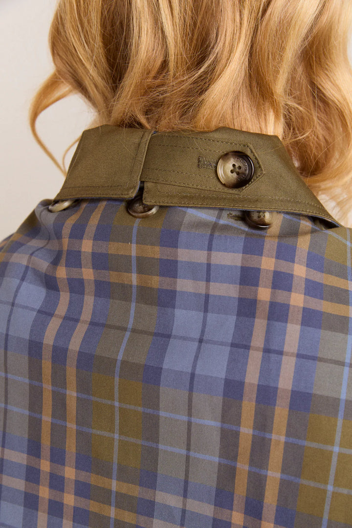 Jerry Crop Trench Coat Olive