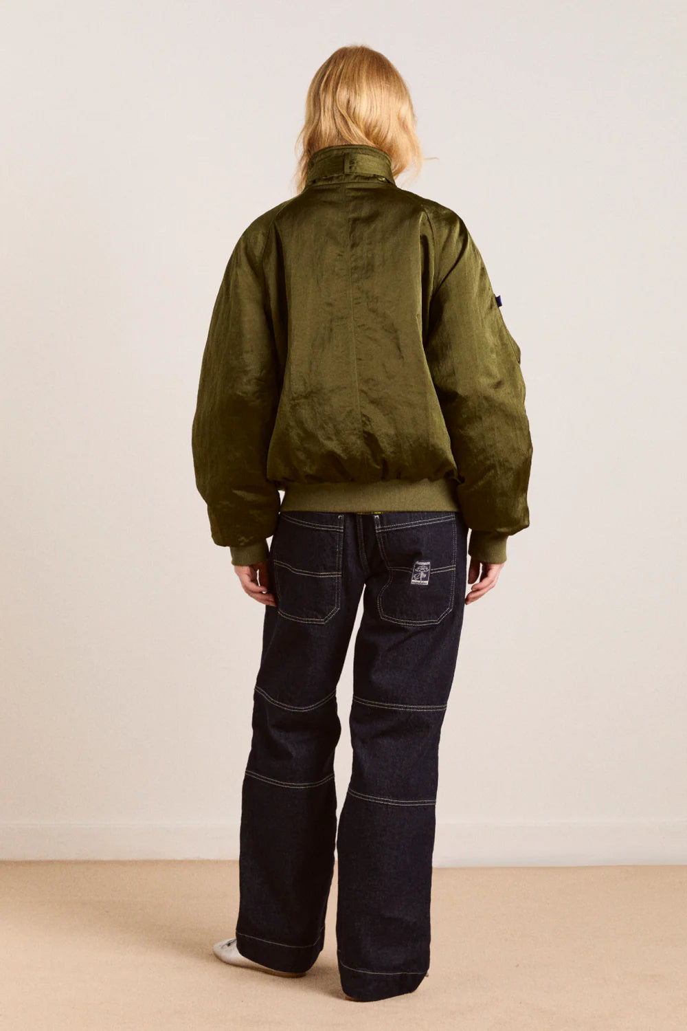 Joanie Bomber - Olive