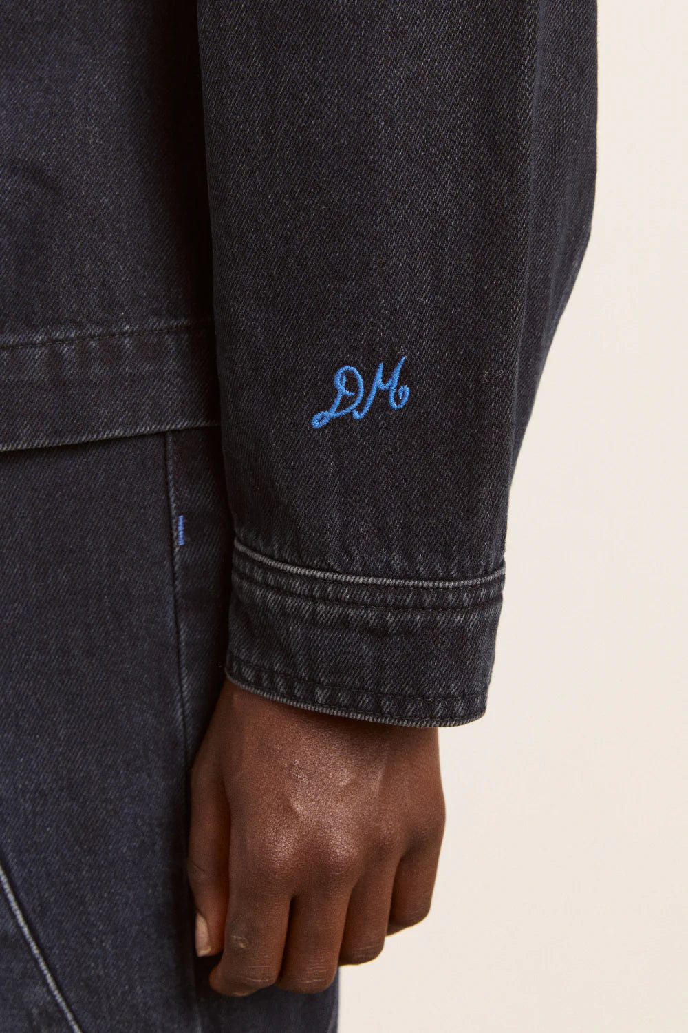 Finella Denim Shirt - Wavy Seams