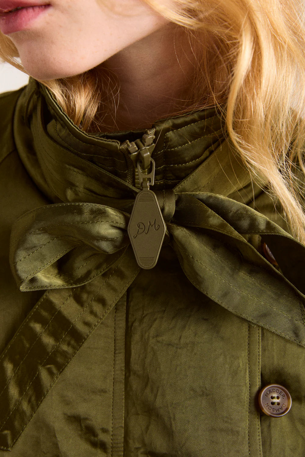 Joanie Bomber - Olive