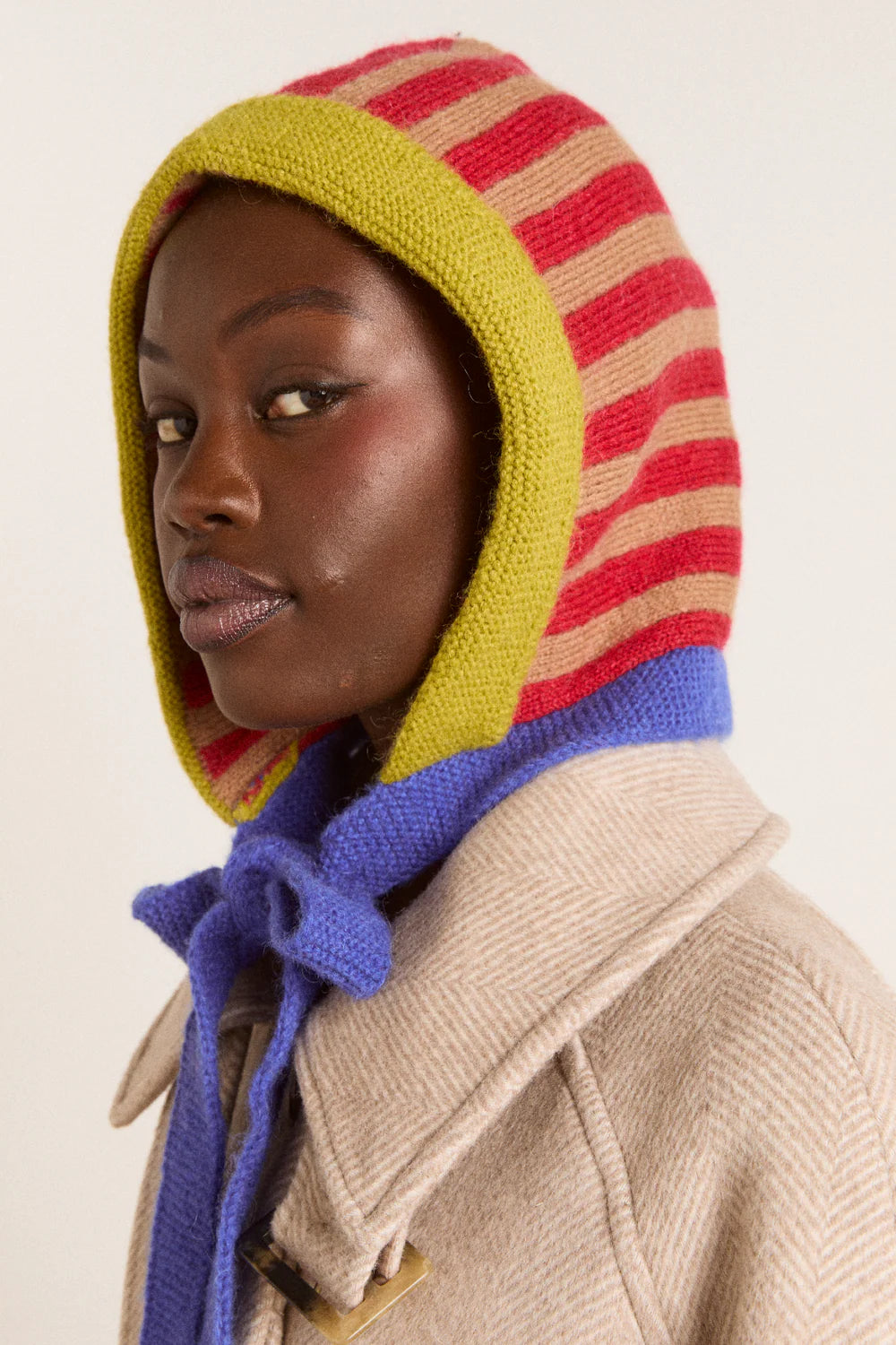 Striped Bonnet Mix Stripe