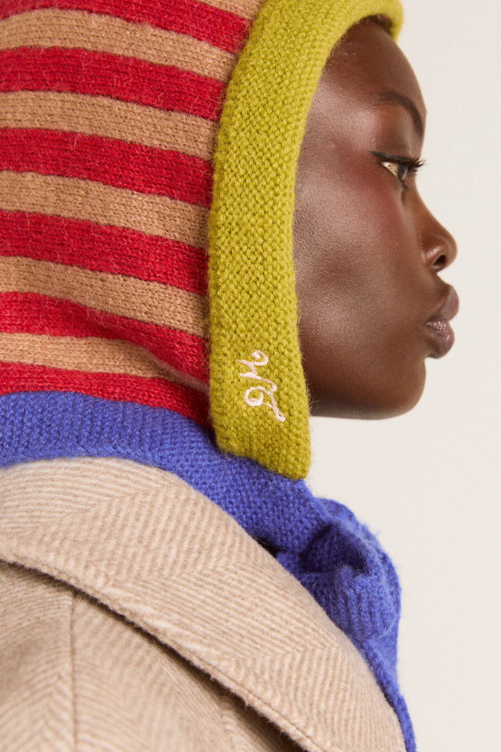 Striped Bonnet Mix Stripe