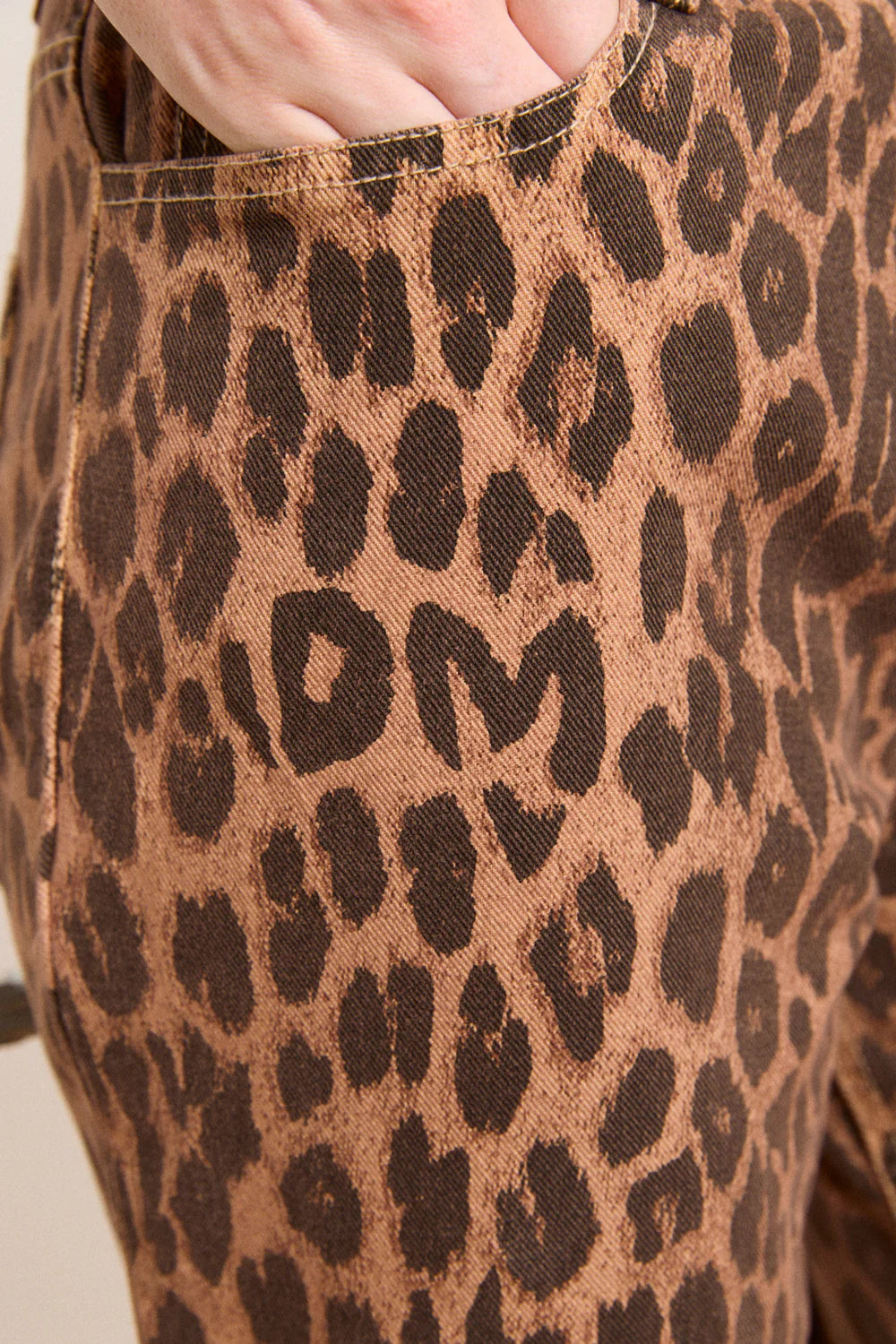 Kenny Twill Trousers - Leopard