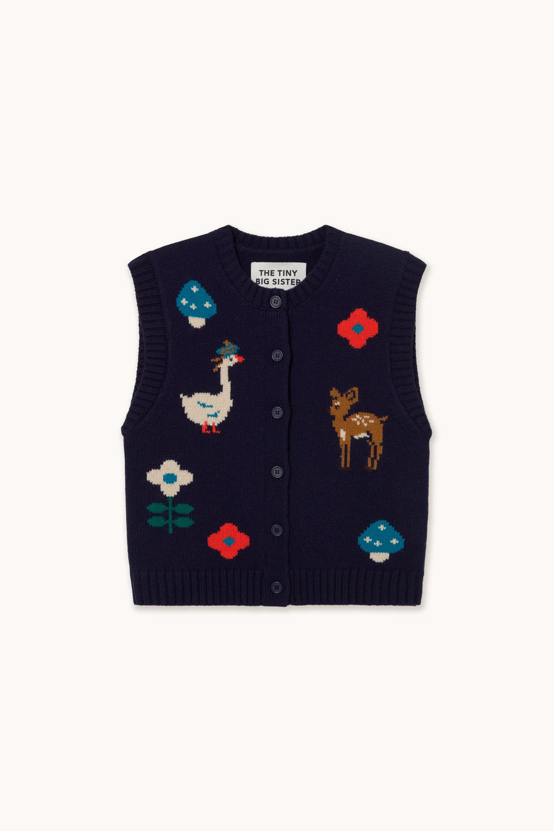 Fall Vest - Navy