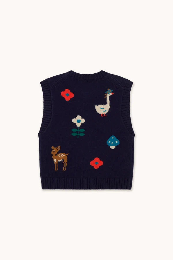 Fall Vest - Navy