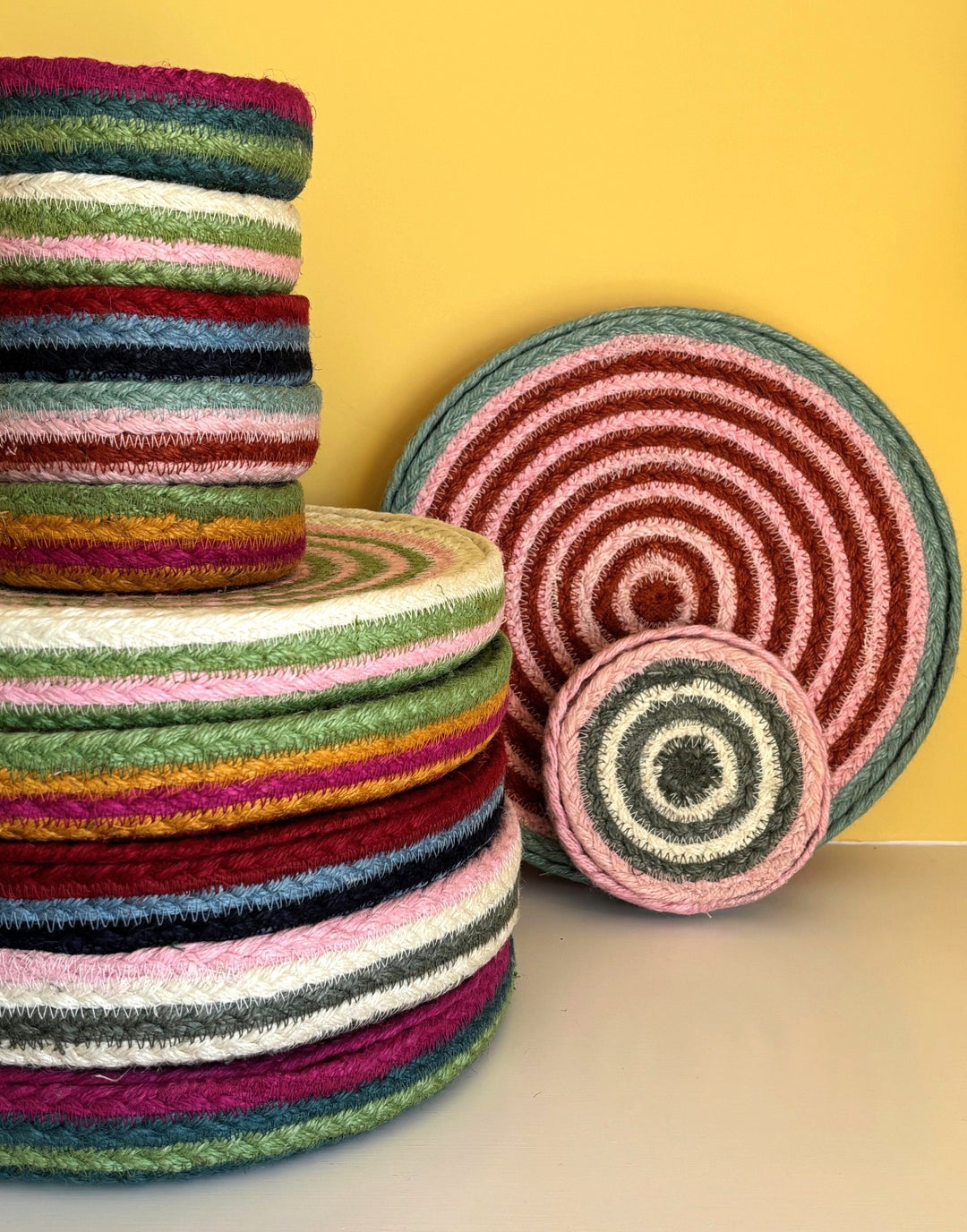 Tulip Coaster Set - Kiwi