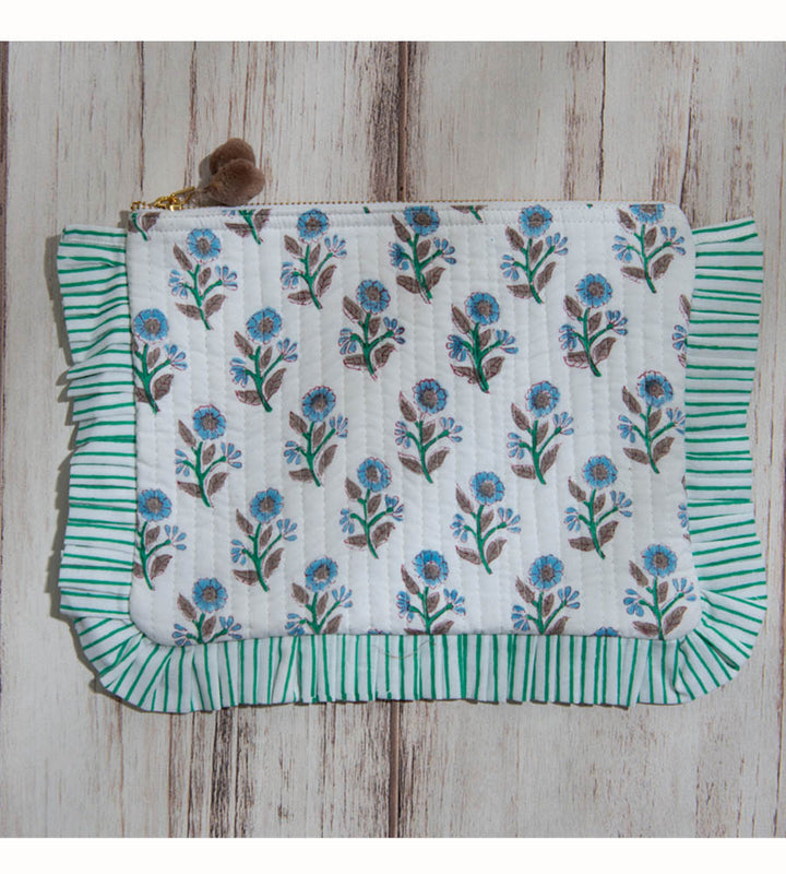 Millie Pouch in Summer Flower
