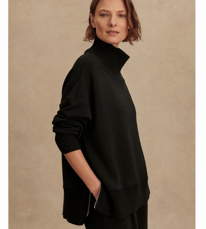 Barker High Neck - Black