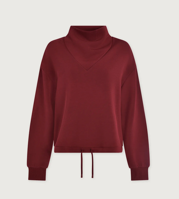 Betsey Sweatshirt - Mew Maroon