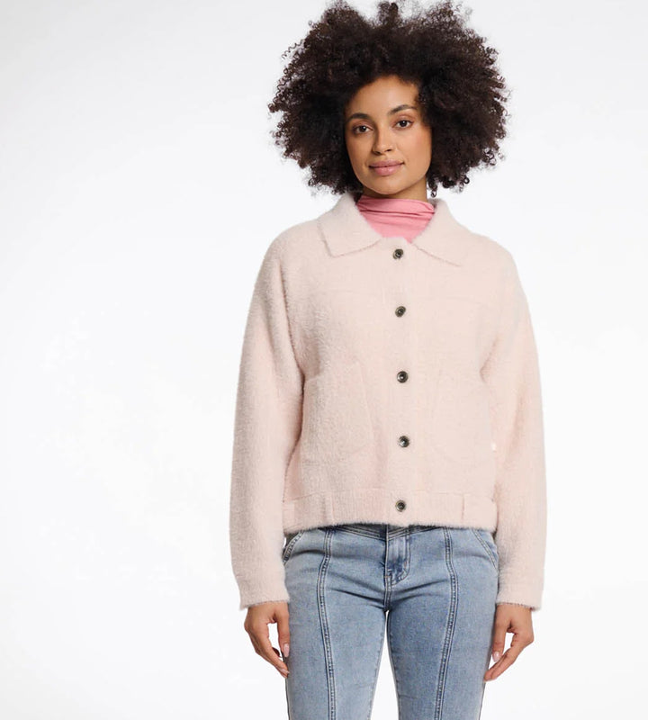 Bubbly Boxy Jacket - Pale