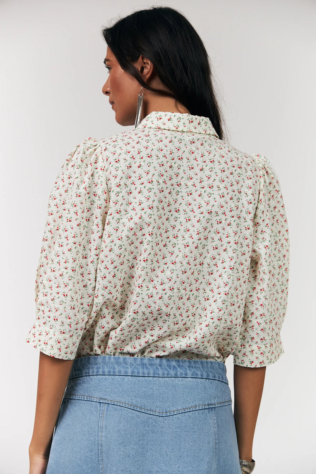 BonoLL Shirt - Red Flower