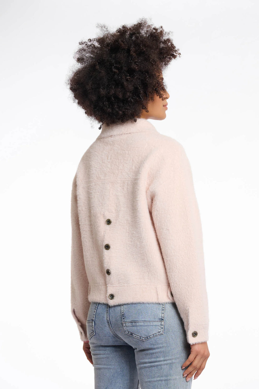Bubbly Boxy Jacket - Pale