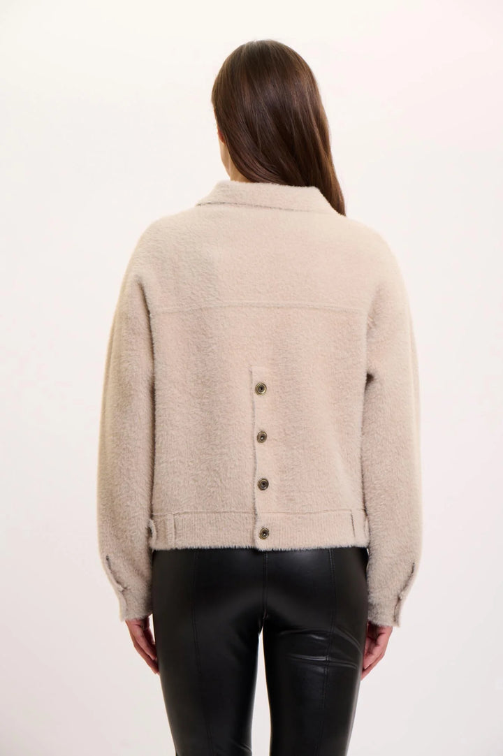 Bubbly Boxy Jacket - Stone