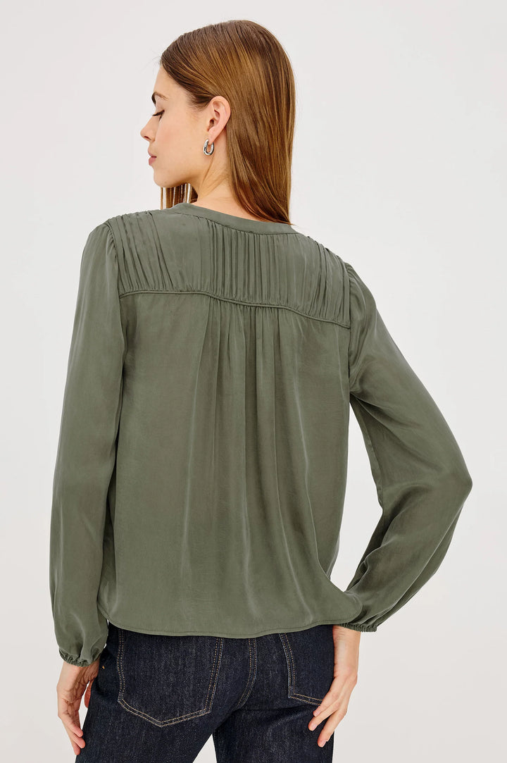 Cadence Blouse - Washed Olive