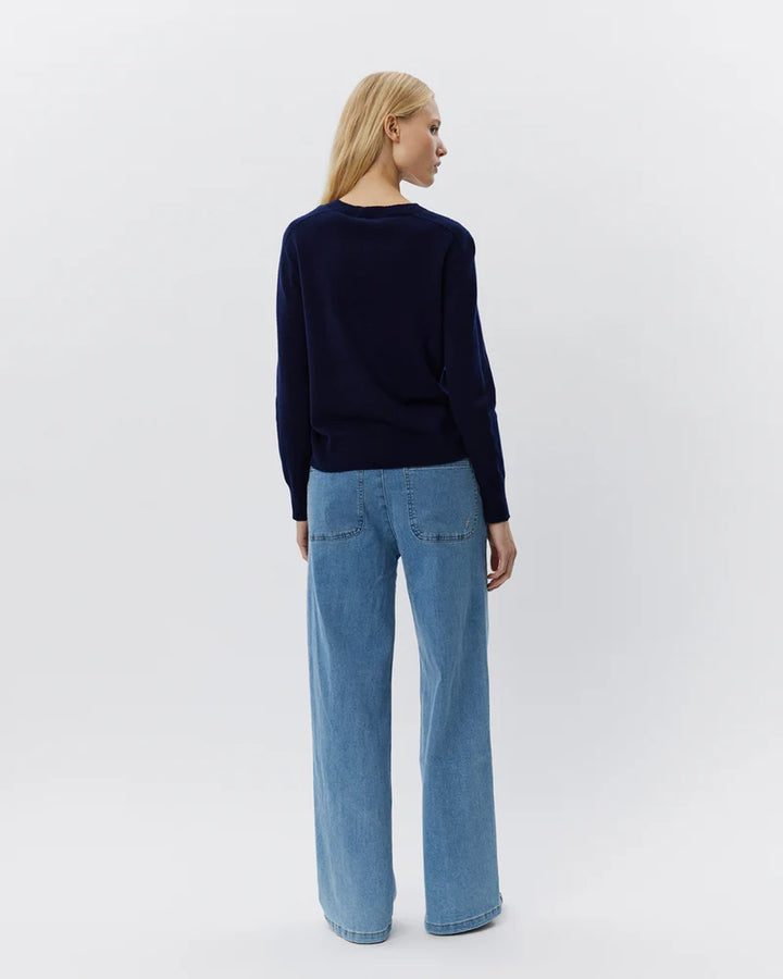 Caris Mid Jean - Light Denim