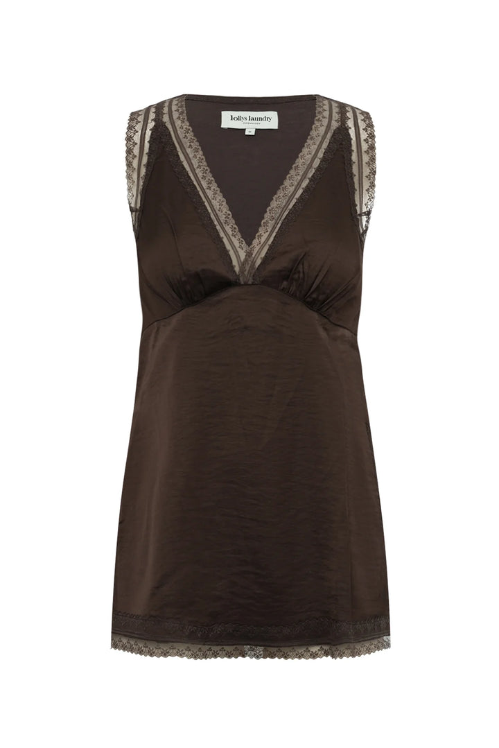 CainLL Top - Dark Mokka