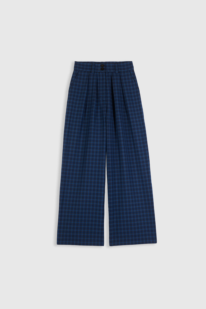 Chesnut Pants - Navy Checks