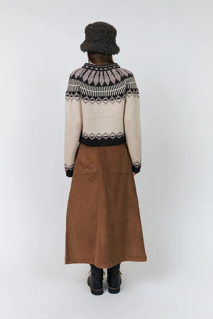 ClaireLL Knit Cardigan - Creme