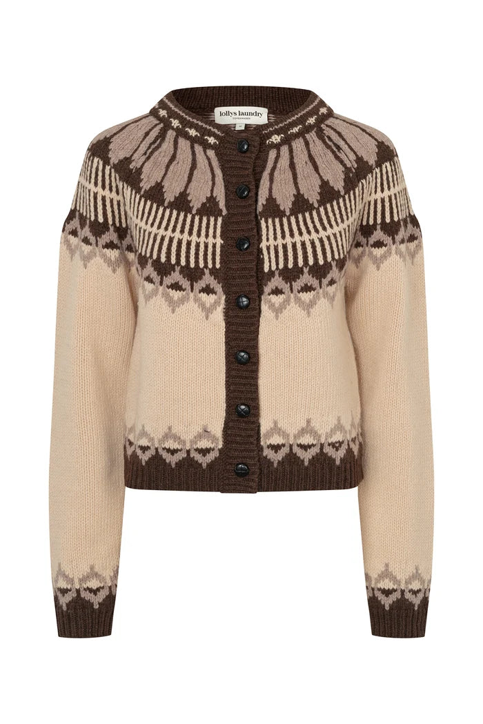 ClaireLL Knit Cardigan - Creme