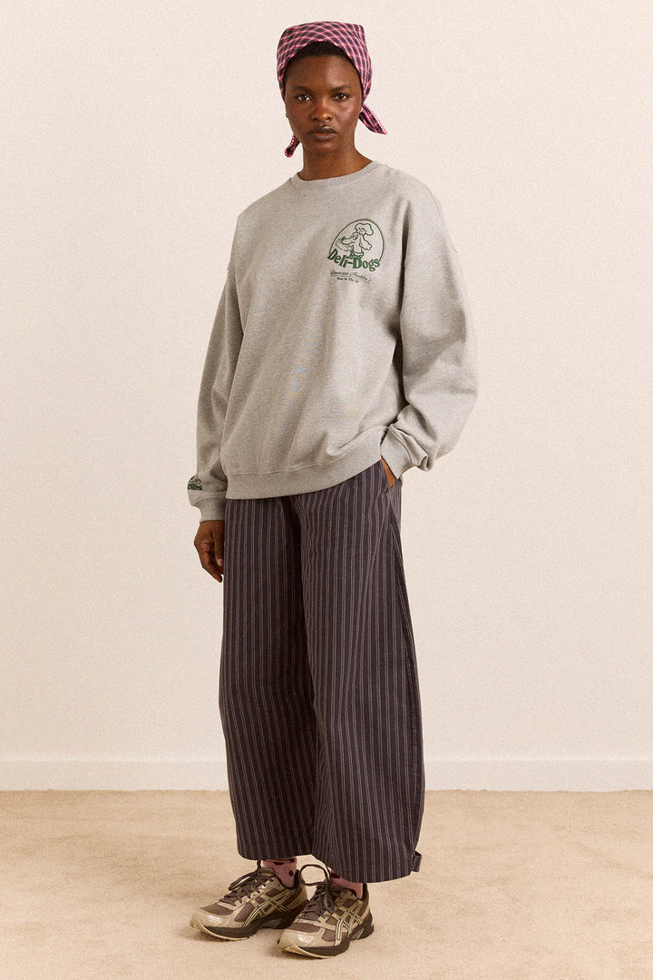 Deli Dog Sweatshirt Grey Marl