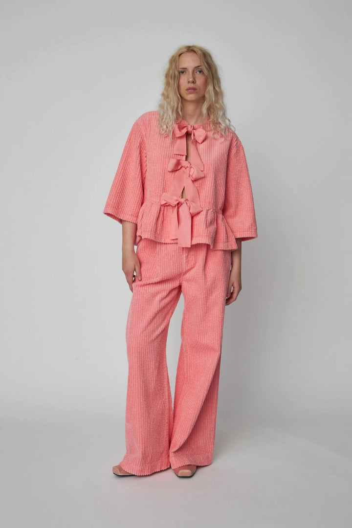 Corduroy Long Pants - Amazing Pink