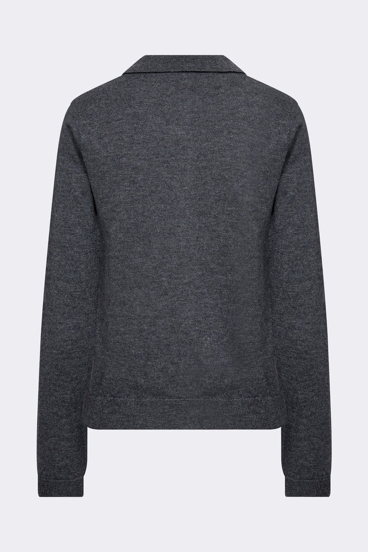 LR-Ismaila 6 Cardigan - Dark Grey