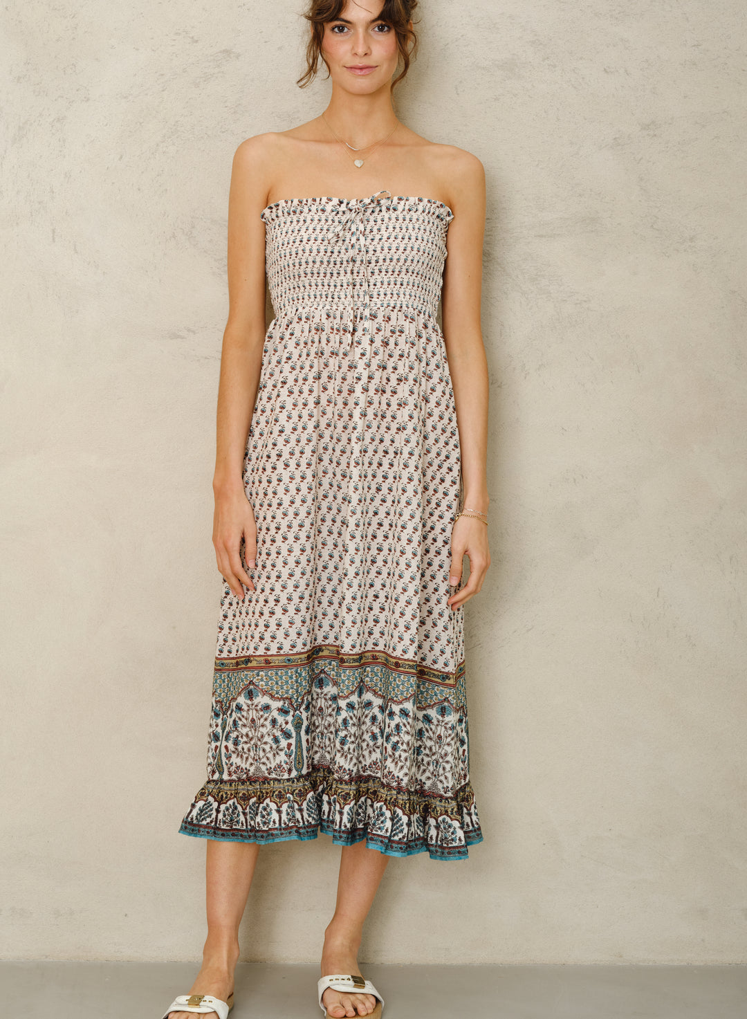 Devi Print Sundress Multi