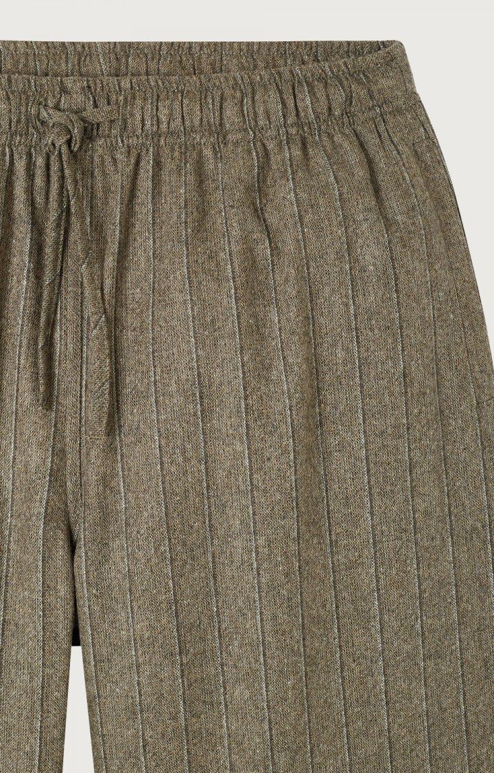 Dirow Trousers - Taupe Stripes