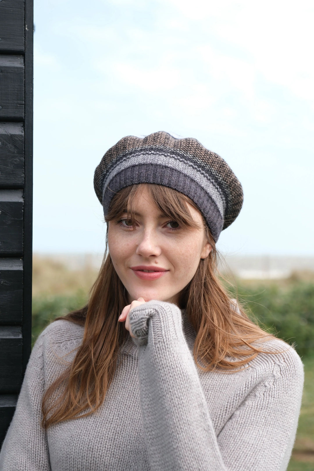 Beret Tweed - Fossil